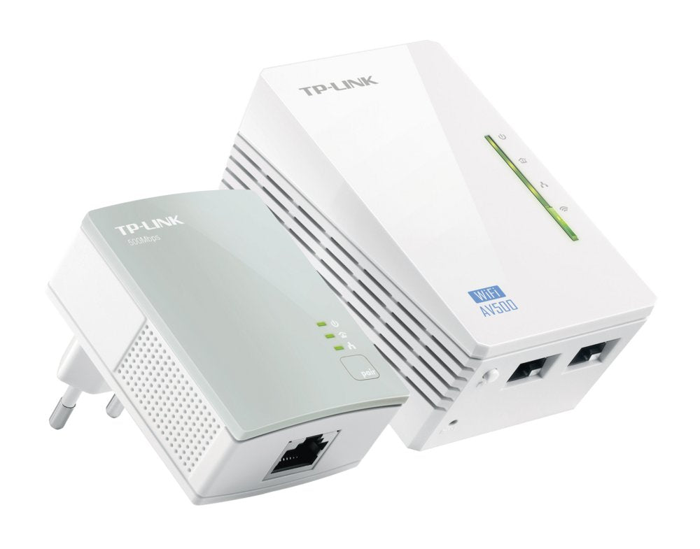 TP-Link TL-WPA4220KIT | AV500 Powerline Adapter Set | 500 Mbps | Wi-Fi N300 | Fast Ethernet | Starter Kit - Matmuis